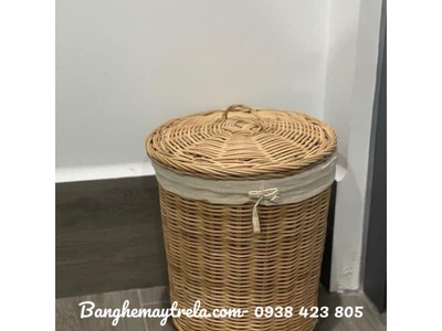 Giỏ đựng đồ mây tre trong khách sạn 1