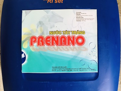 Nước tẩy trắng  PRENANO chuyên xử lý vết kem chống nắng, rỉ sét... 0