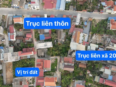 Bán Đất Mặt Đường Thôn Xã Quang Trung Sẵn Bìa 98m2, Ngang 5m, Giá 1,xx tỷ  1