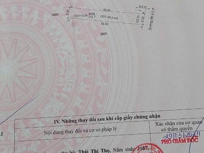 Chính chủ bán 2 lô liền kề tại Phường Chánh Phú Hòa, TP Bến Cát. 2