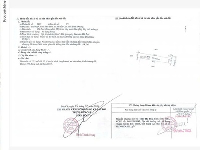 Chính chủ bán 2 lô liền kề tại Phường Chánh Phú Hòa, TP Bến Cát. 8