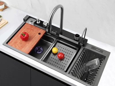 Chậu Rửa Chén 1 Hộc Đa Năng Hiển Thị Nhiệt Độ MTCR-73 0