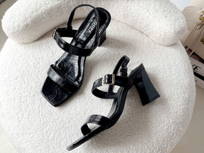 Giày sandal cao gót nữ 4