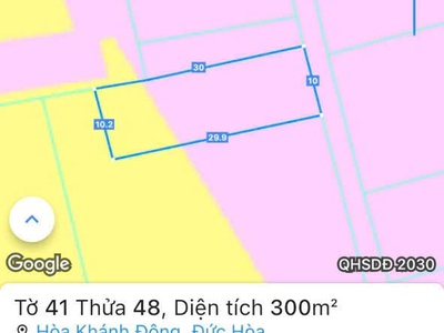 Bán lô đất 5m x 30m thổ cư gần 823D Đức Hoà Long An 750tr 0