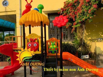 Cầu trượt liên hoàn mái nhà, cầu trượt liên hoàn mái sâu 0