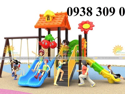 Cầu trượt liên hoàn mái nhà, cầu trượt liên hoàn mái sâu 1