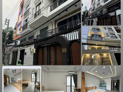Nhà có 8p cho thuê tn 73tr/th - 7m ra mặt tiền - xe hơi để trong nhà - trần bình trọng. bt - 80m2 - 0