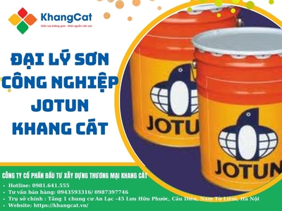 Khám phá đại lý sơn công nghiệp JOTUN Khang Cát 0
