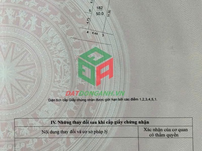Bán đất 50m2 thôn đoài việt hùng đông anh - thông ô tô nhỉnh 4 tỷ 0
