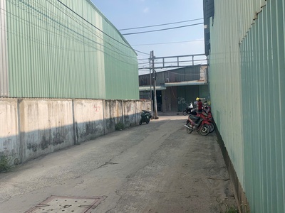 Đất xây xưởng 2 sổ 10x45 100 thổ cư trần văn mười, xe contener 4