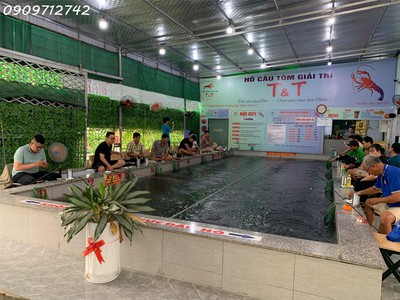 Hiện gia đình cần tiền để giải quyết công việc nên chủ muốn sang lại hồ câu tôm giải trí - địa chỉ: 4