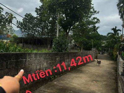 Bán đất mỹ đức hà nội, tổng 240m2 mặt tiền 12m, đất thổ cư, sẵn sổ đỏ, giá 1 tỷ 1
