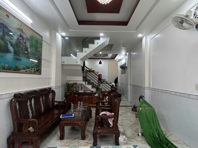 Siêu phẩm nhà ngay chợ bình thành hẻm 6m tương lai thông 56m2,4tầng nhỉnh 5tỷ 1