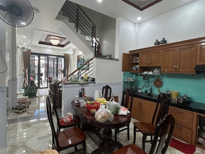 Siêu phẩm nhà ngay chợ bình thành hẻm 6m tương lai thông 56m2,4tầng nhỉnh 5tỷ 4