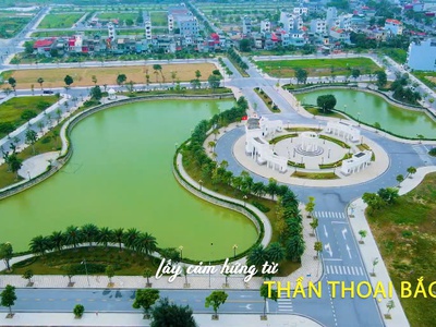 PHÚ QUÝ GOLDEN LAND - Đất biệt thự  VIEW HỒ - SỔ ĐỎ từng lô 1