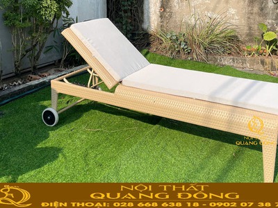 Ghế nằm thư giãn ngoài trời tại khách sạn, khu resort, chung cư,.. 1