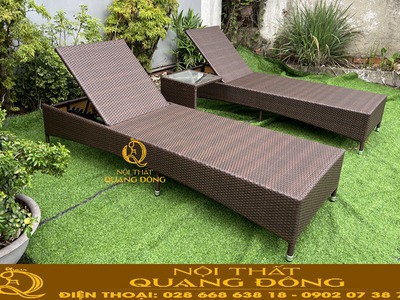 Ghế nằm thư giãn ngoài trời tại khách sạn, khu resort, chung cư,.. 4