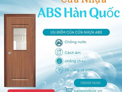 Cửa nhựa ABS Hàn Quốc 0