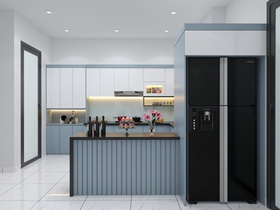 Tủ Bếp Gỗ Công Nghiệp MDF Chống Ẩm Lõi Xanh Cao Cấp 0