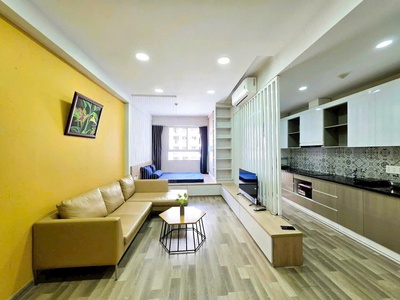 Chung cư Saigonres. Nguyễn Xí,p26, Bình THạnh: 45m2, có nt, 1p ngủ, 10,5tr/th 1