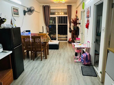 Chung cư Saigonres, Nguyễn Xí, BT: 1p ngủ, ban công, 45m2, 10tr5 0