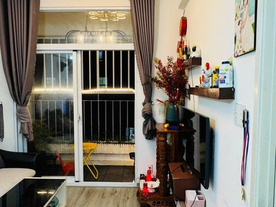 Chung cư Saigonres, Nguyễn Xí, BT: 1p ngủ, ban công, 45m2, 10tr5 5