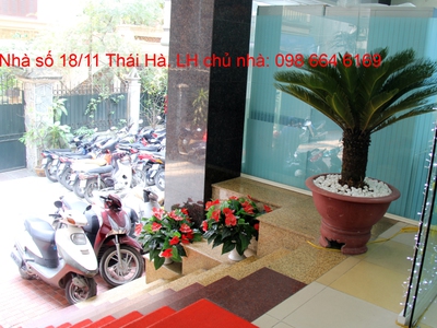 40m2 văn phòng cho thuê tại 11 Thái Hà. Chính chủ, giá rẻ, dịch vụ tốt 1