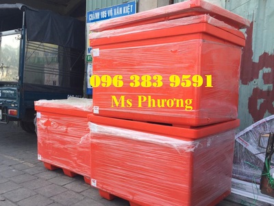 Thùng đá Mỏ Neo 800L nắp kín chắc chắn, nhựa dày, chống va đập 1