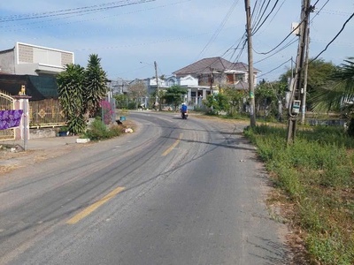 Bán lô đất 496 m  mặt tiền đường phan đăng lưu, xã an ngãi, huyện long đất 1