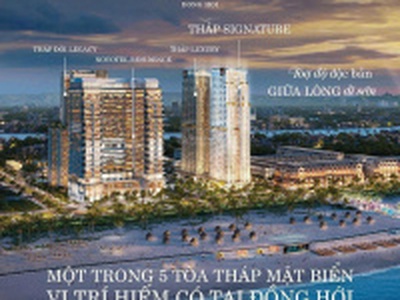 Căn hộ biển 5 sao   chỉ từ 510 triệu - view biển bảo ninh   sông nhật lệ . liên hệ ngay bích thuỷ 4