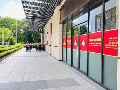 Bán shop nội khu crescent residences 5 - 2 tầng kinh doanh, giữa lòng hồ bán nguyệt 2