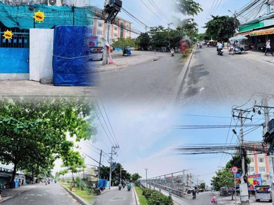 Bán gấp nhà căn gốc mới xây 3 tầng   sân thượng đúc btct   gần chợ sáng bùi minh trực ngay đường 4