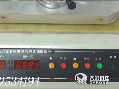 Máy chiết xuất dầu nhanh YG B 981D 2