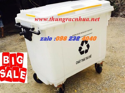 5 điều cần lưu ý khi đặt thùng rác nhựa 660 lít 0