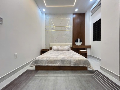 Bán nhà 2 tầng mới xây full nt-may lạnh, tivi 85m shr gara ôtô ngay chợ long trường, tp. thủ 2