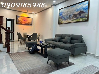 Bán nhà 2 tầng mới xây full nt-may lạnh, tivi 85m shr gara ôtô ngay chợ long trường, tp. thủ 1