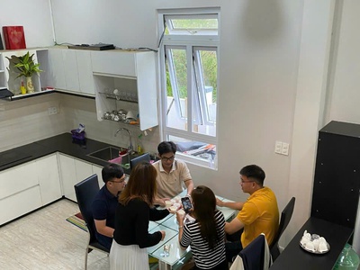 Cho thuê villa full nội thất cơ bản đồi thông tin phường 8 giá 12tr 2
