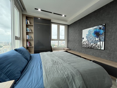CHO THUÊ  căn hộ Léman Luxury mặt tiền Nguyễn Đình Chiểu, Quận 3 : Diện tích 100m  - 2 phòng ngủ 5