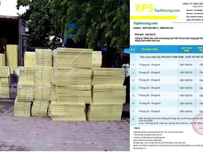 Báo giá xốp xps mới nhất 2025 hôm nay tận nhà 0