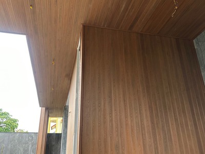 Gỗ nhựa ngoài trời cho ốp trần tường 2