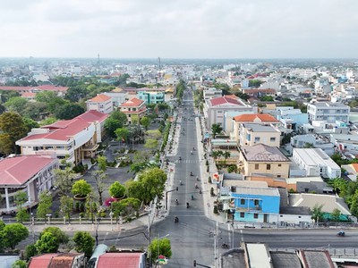 Đất nền sổ hồng riêng chỉ 600 triệu/100m2 mặt tiền nằm trên Quốc lộ 50 tại Trung tâm TP Gò Công 1