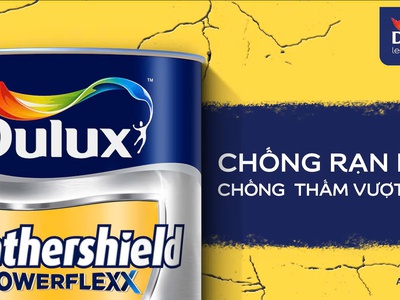 Dulux Weathershield Powerflexx - Sơn ngoại thất siêu cao cấp từ Dulux 0