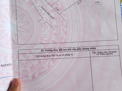 Chính chủ cần bán nhanh lô đất tại xã thịnh đức   tp thái nguyên   thái nguyên. 0