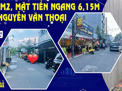 Cơ hội đầu tư có 1-0-2, lô đất dt: 163m2, mặt tiền ngang 6,15m, nở hậu 0