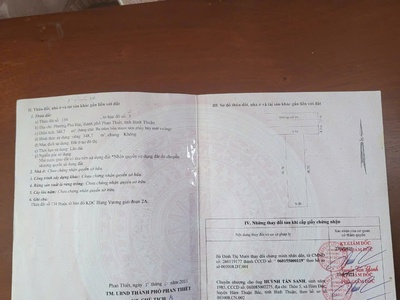 Chính chủ bán đất đẹp xuất sắc tại phường phú hài, phan thiết, bình thuận 2