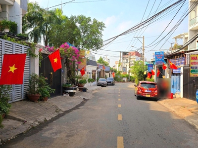 Nhà phố 2 mặt hẻm ô tô   104m     cho thuê 7tr/tháng   gần chợ tăng nhơn phú a thủ đức chỉ 5 tỷ 0