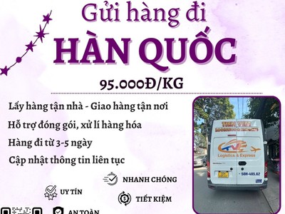 Gửi hàng đi Hàn Quốc - Tiến Việt Express 0