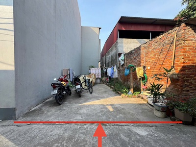 Bán 60m đất tổ 11, tt quang minh, mê linh. nằm sát đường quang minh và kcn 0