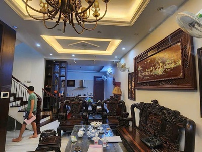Bán nhà vip linh đàm, 3 mặt thoáng, vỉa hè rộng,ô tô dừng đỗ, kinh doanh đỉnh, 75m2, 27 tỷ 1