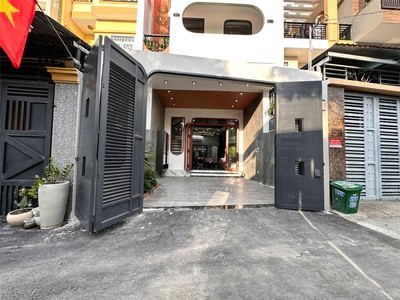 Nhà xây mới q12 tx25, 330m2 dtsd 4 tầng ngang 5 x17 sổ vuông chỉ 7.1tỷ tl 1